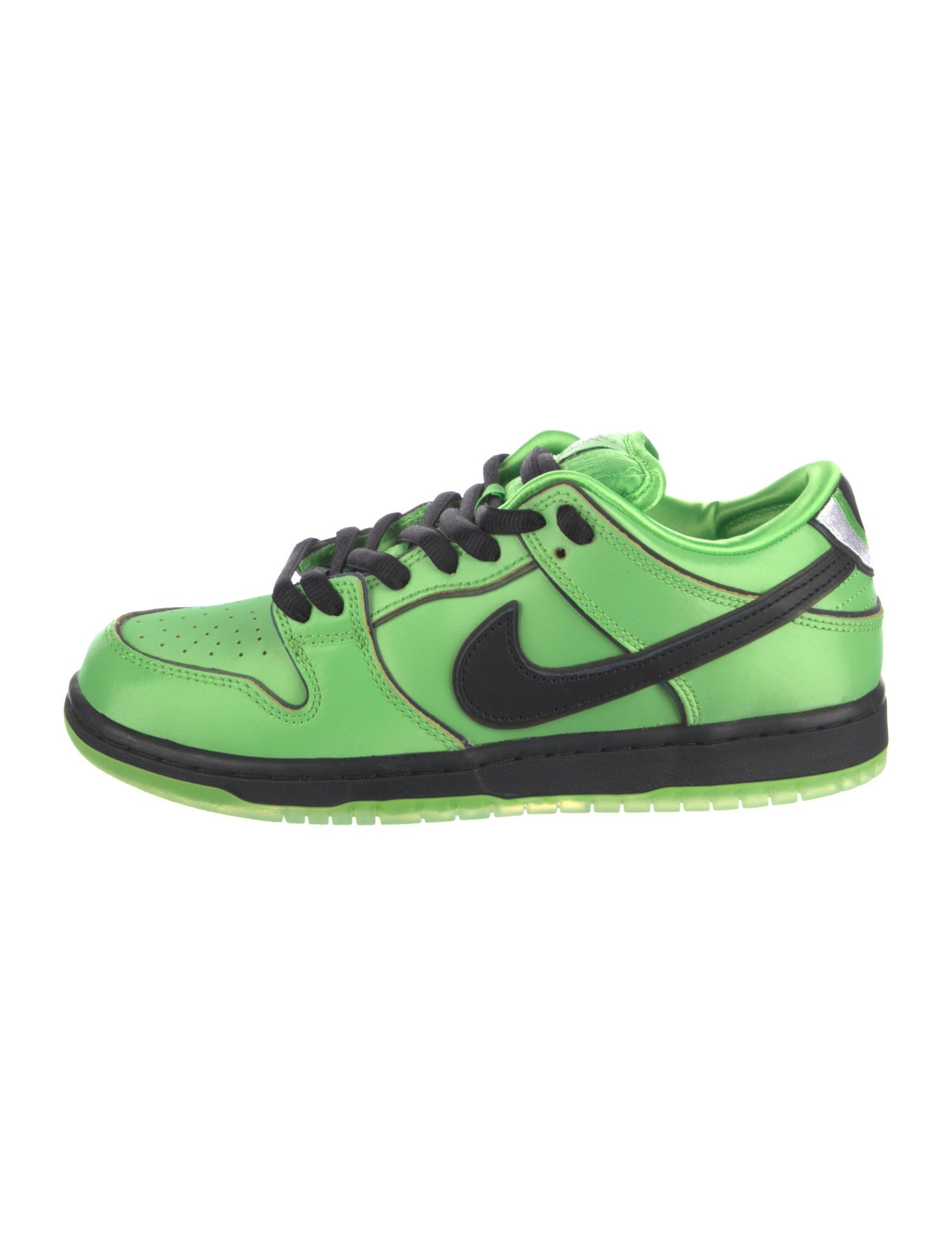 Nike SB Dunk Low 'The Powerpuff Girls Buttercup' Sneakers w/ Tags