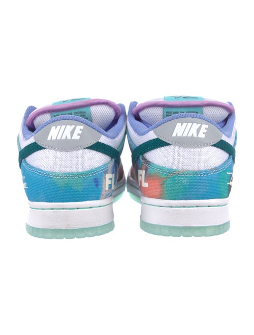 Nike Leather Printed Sneakers