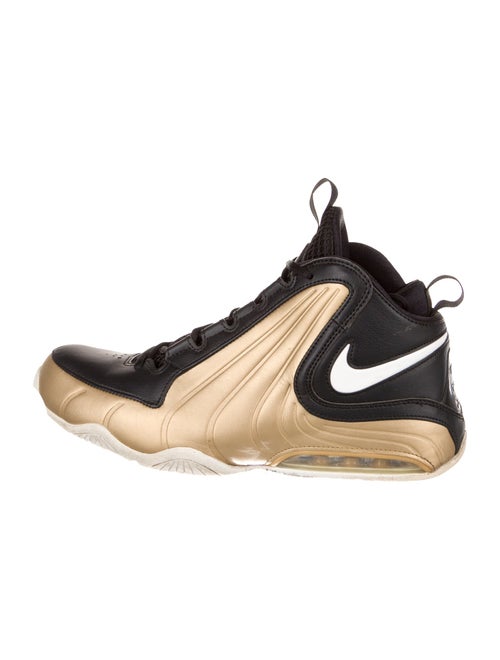 Nike Leather Colorblock Pattern Sneakers