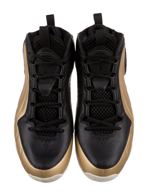 Nike Leather Colorblock Pattern Sneakers