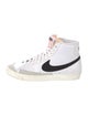 Nike Leather Colorblock Pattern Sneakers