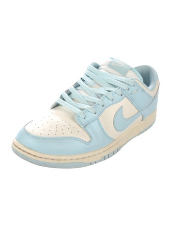 Nike Leather Colorblock Pattern Athletic Sneakers