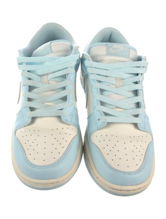 Nike Leather Colorblock Pattern Athletic Sneakers