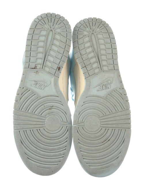 Nike Leather Colorblock Pattern Athletic Sneakers