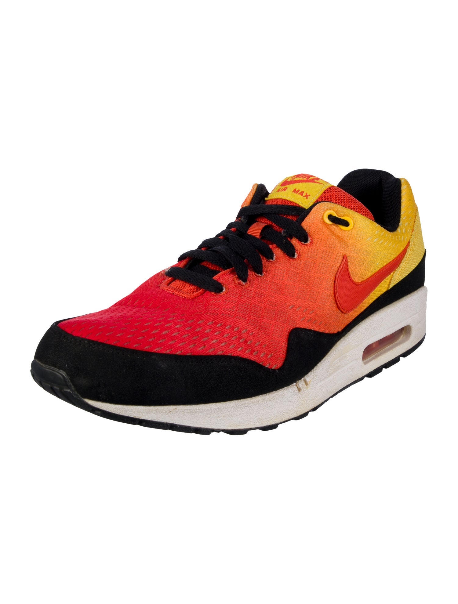 Nike Mesh Colorblock Pattern Athletic Sneakers