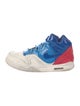 Nike Patent Leather Colorblock Pattern Sneakers