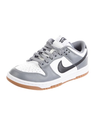 Nike Leather Colorblock Pattern Sneakers