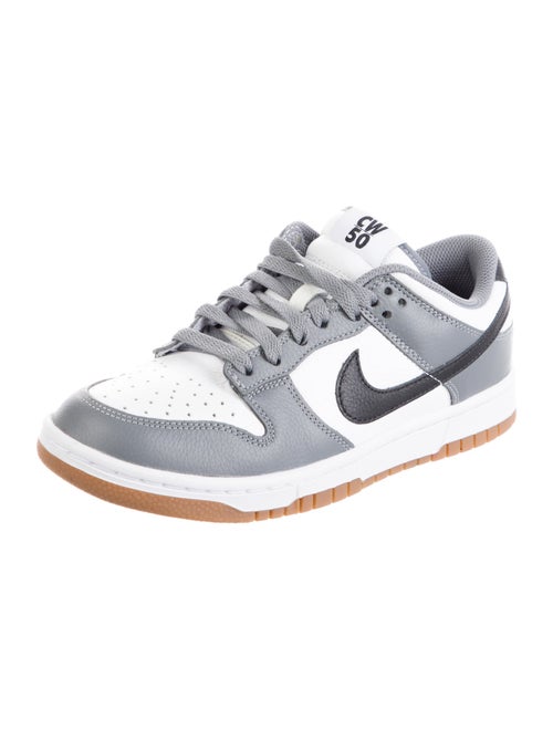 Nike Leather Colorblock Pattern Sneakers