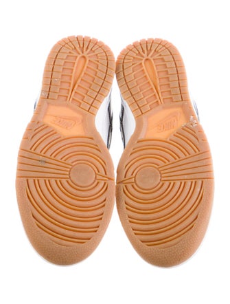 Nike Leather Colorblock Pattern Sneakers