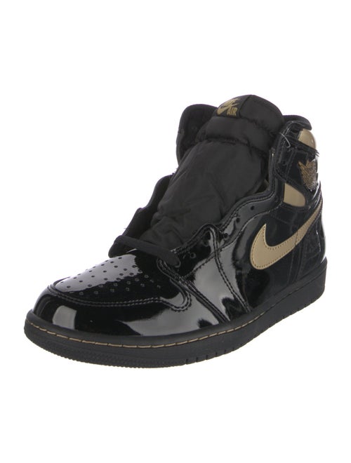 Nike Patent Leather Printed Sneakers