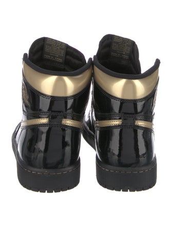 Nike Patent Leather Printed Sneakers