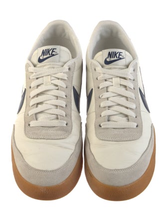 Nike Leather Colorblock Pattern Sneakers