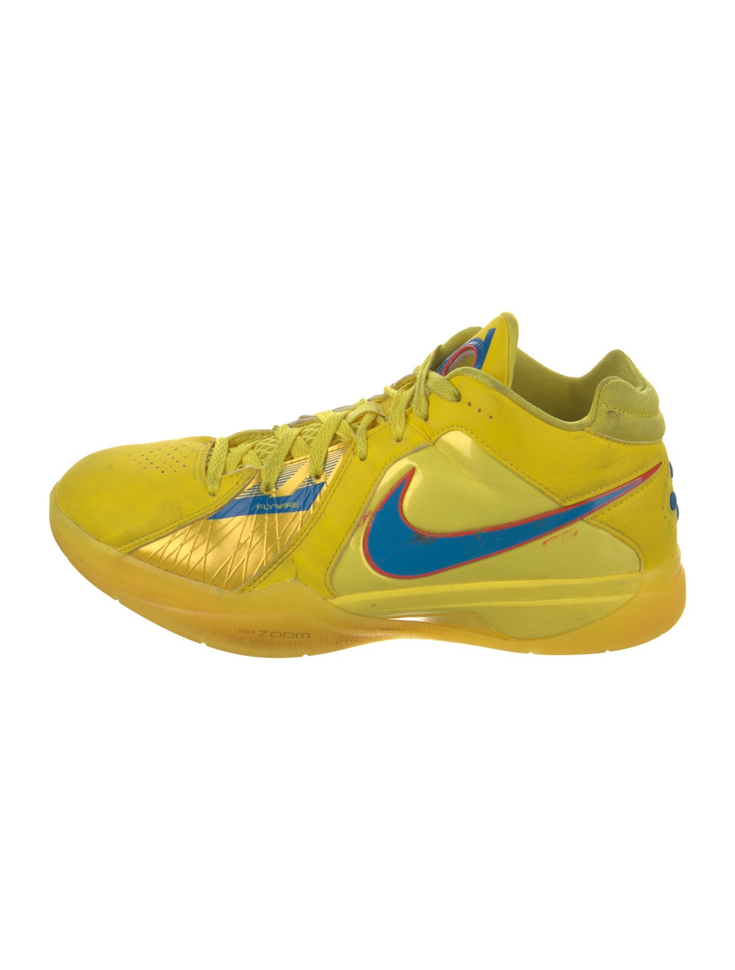 Nike Leather Colorblock Pattern Sneakers