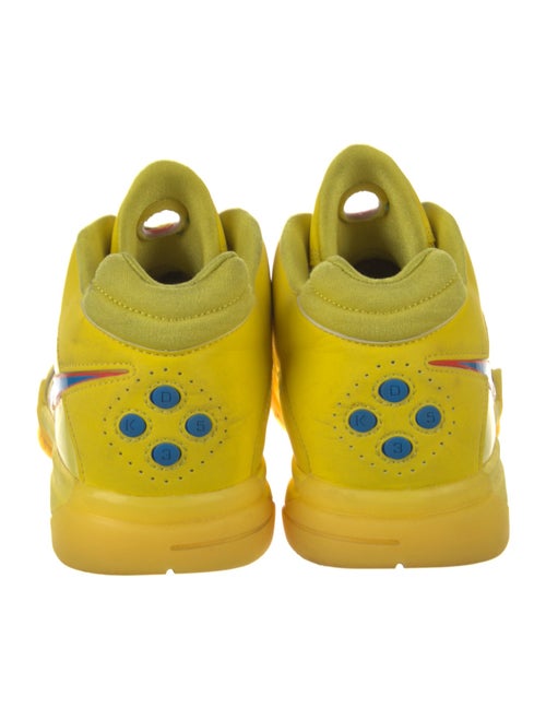 Nike Leather Colorblock Pattern Sneakers