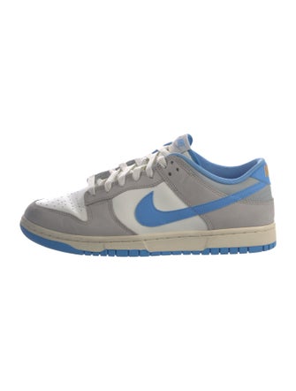 Nike Leather Colorblock Pattern Athletic Sneakers