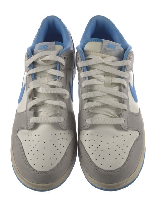 Nike Leather Colorblock Pattern Athletic Sneakers