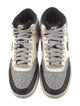 Nike Leather Colorblock Pattern Sneakers