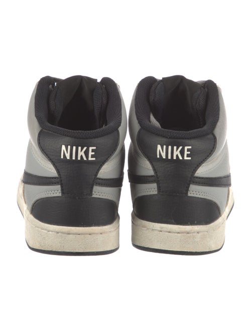 Nike Leather Colorblock Pattern Sneakers