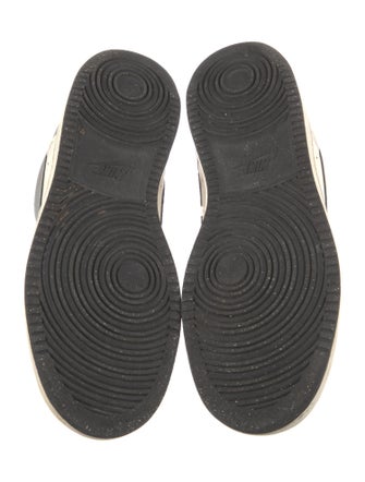 Nike Leather Colorblock Pattern Sneakers