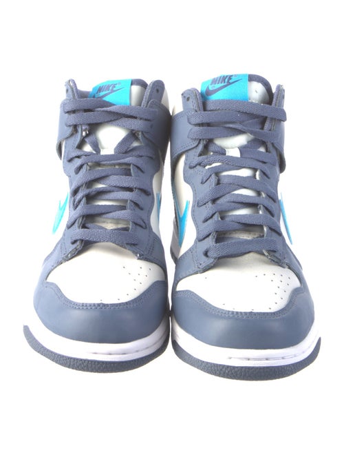 Nike Leather Colorblock Pattern Sneakers