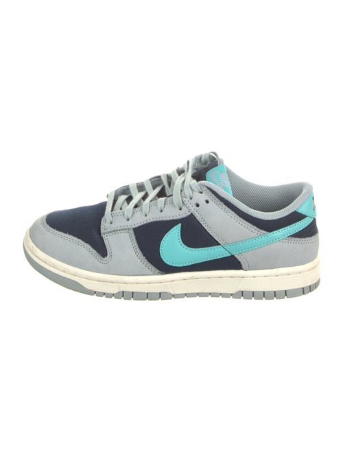 Nike Leather Colorblock Pattern Sneakers