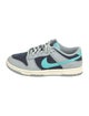 Nike Leather Colorblock Pattern Sneakers