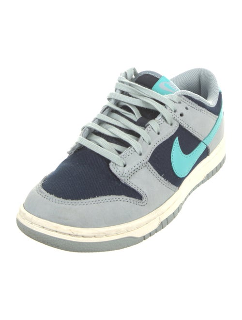 Nike Leather Colorblock Pattern Sneakers
