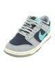 Nike Leather Colorblock Pattern Sneakers