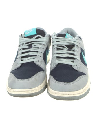 Nike Leather Colorblock Pattern Sneakers