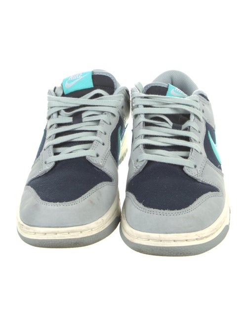 Nike Leather Colorblock Pattern Sneakers