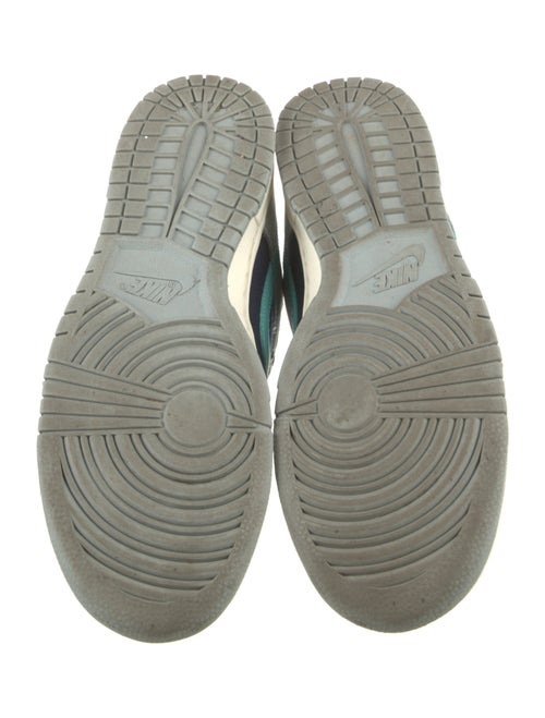 Nike Leather Colorblock Pattern Sneakers