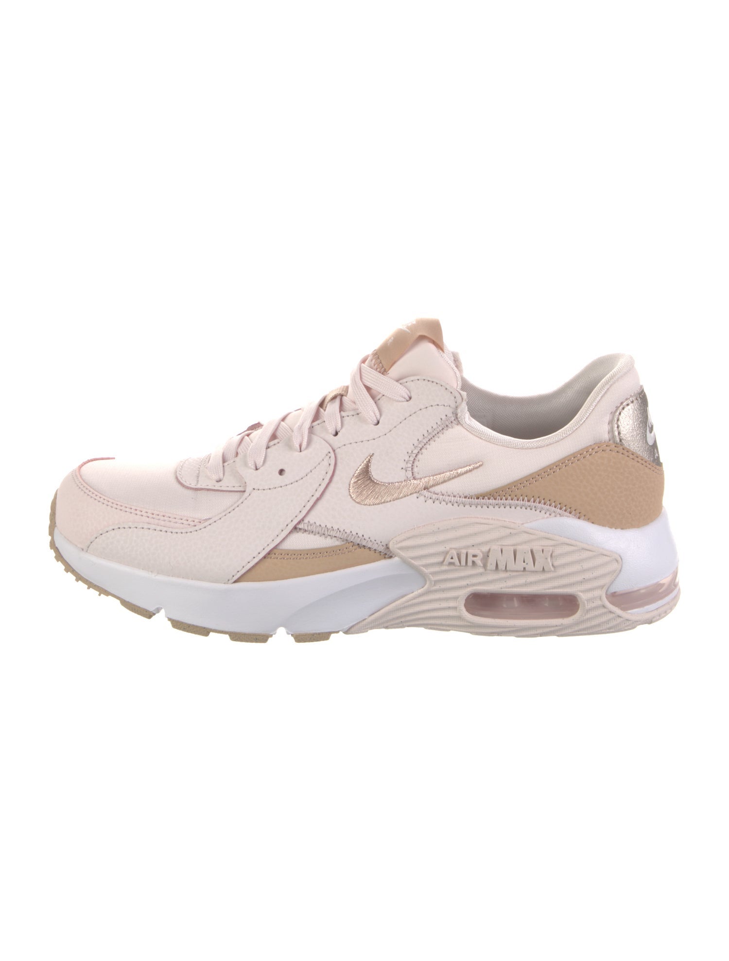 Nike Leather Embroidered Accent Sneakers