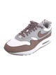Nike Leather Colorblock Pattern Athletic Sneakers