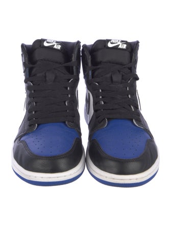 Nike Leather Colorblock Pattern Athletic Sneakers