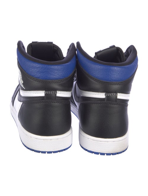 Nike Leather Colorblock Pattern Athletic Sneakers