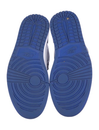 Nike Leather Colorblock Pattern Athletic Sneakers