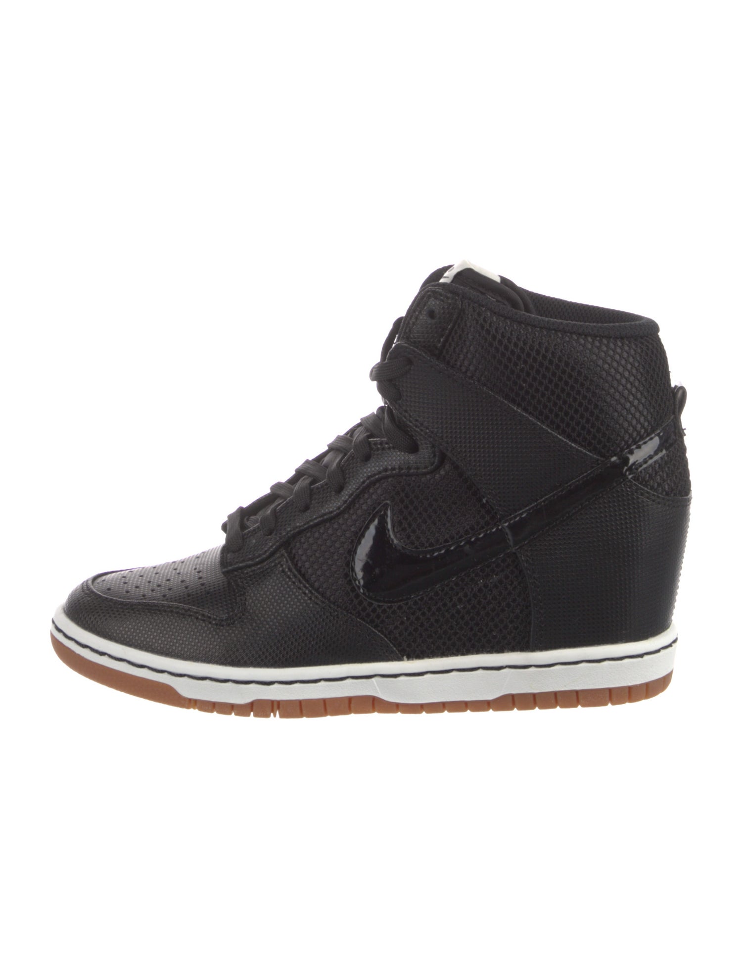 Nike Leather Wedge Sneakers