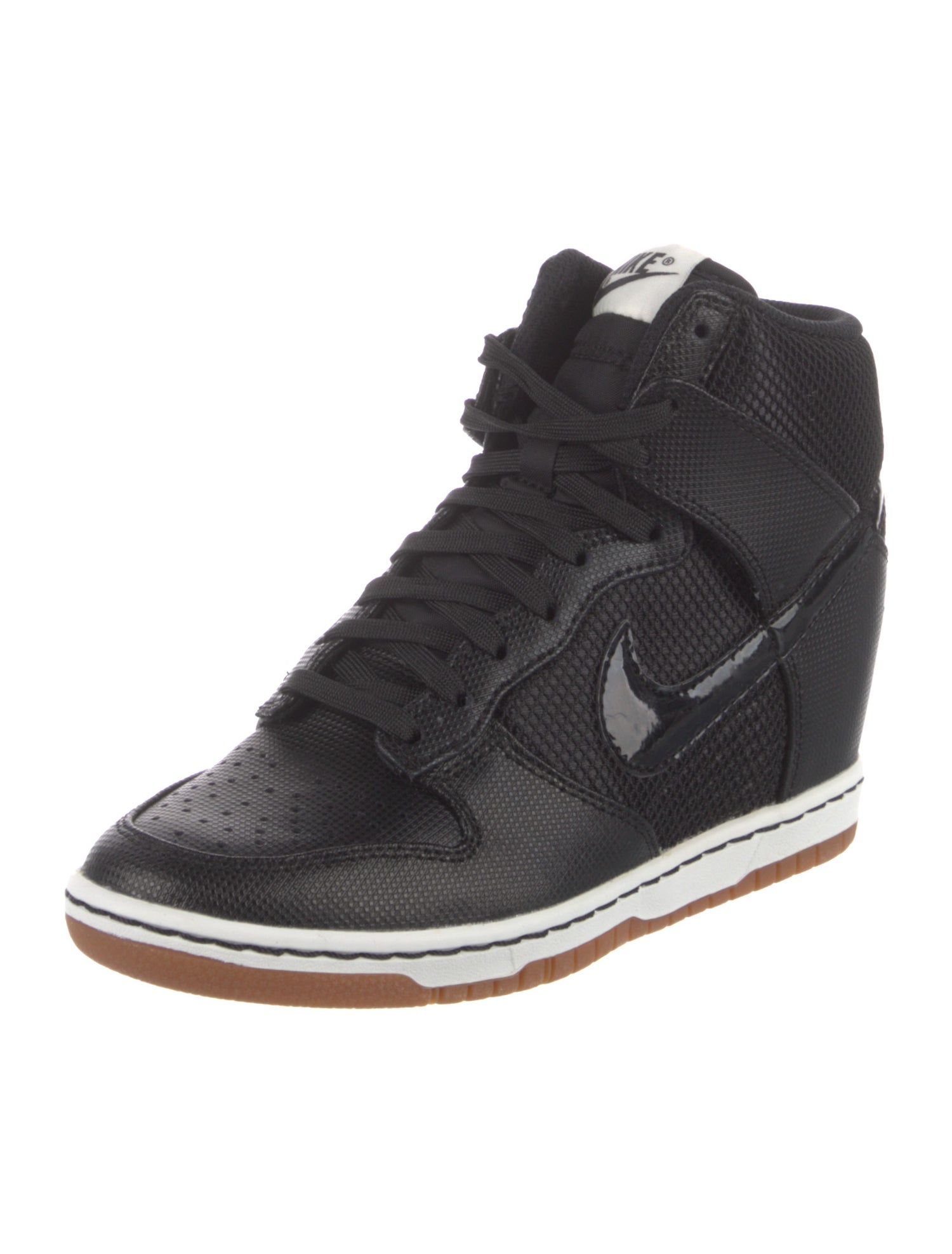 Nike Leather Wedge Sneakers