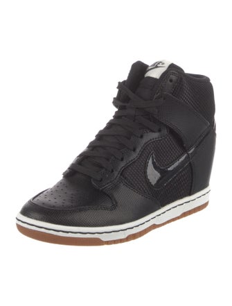 Nike Leather Wedge Sneakers