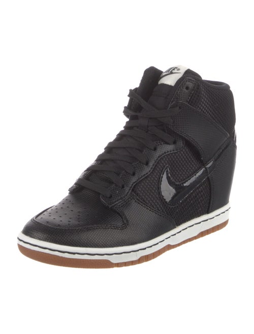 Nike Leather Wedge Sneakers