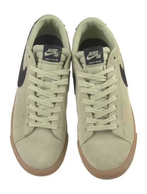 Nike Suede Colorblock Pattern Sneakers