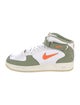 Nike Leather Colorblock Pattern Sneakers