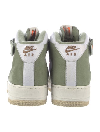 Nike Leather Colorblock Pattern Sneakers