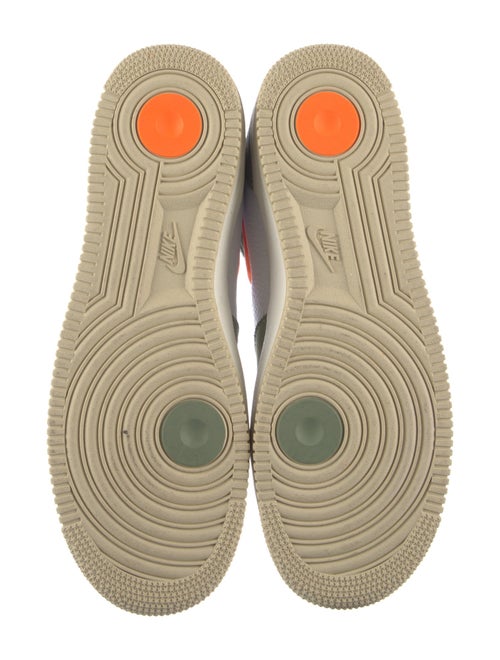 Nike Leather Colorblock Pattern Sneakers