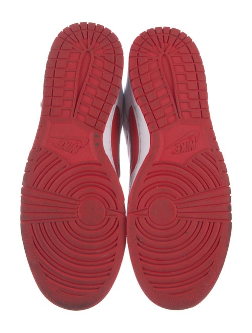 Nike Leather Colorblock Pattern Athletic Sneakers