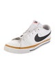 Nike Leather Colorblock Pattern Sneakers