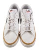 Nike Leather Colorblock Pattern Sneakers