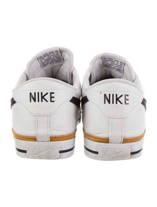 Nike Leather Colorblock Pattern Sneakers