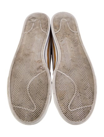 Nike Leather Colorblock Pattern Sneakers