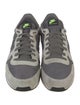 Nike Suede Colorblock Pattern Athletic Sneakers